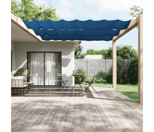 Toldo vertical tela oxford azul 140x360 cm