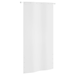 Toldo pantalla para balcón tela oxford blanco 120x240 cm