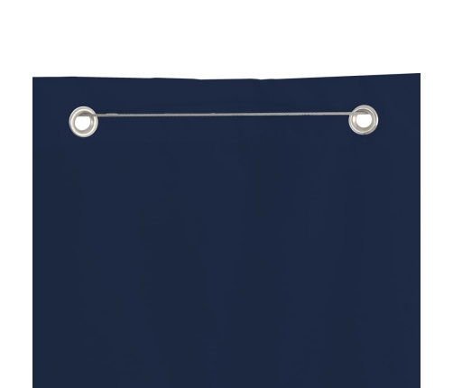 Toldo para balcón de tela oxford azul 80x240 cm