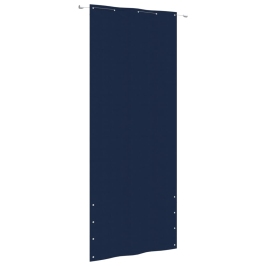 Toldo para balcón de tela oxford azul 100x240 cm