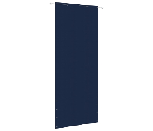 Toldo para balcón de tela oxford azul 100x240 cm