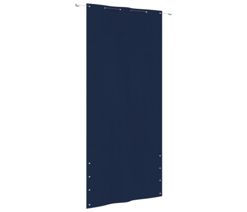 Toldo para balcón de tela oxford azul 120x240 cm