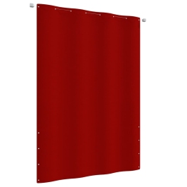 Toldo para balcón de tela oxford rojo 160x240 cm