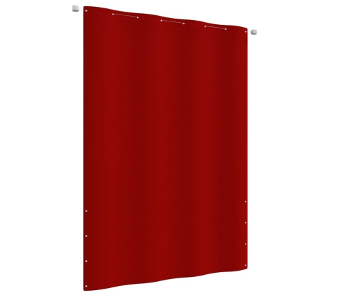 Toldo para balcón de tela oxford rojo 160x240 cm