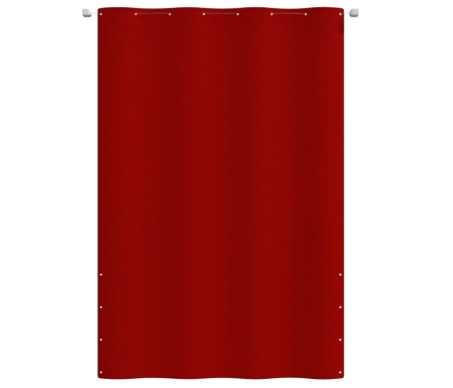 Toldo para balcón de tela oxford rojo 160x240 cm