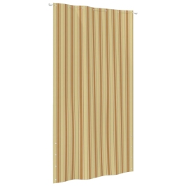 Toldo para balcón de tela oxford amarillo y naranja 140x240 cm