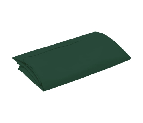 Tela de repuesto para sombrilla voladiza verde 350 cm