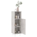 Conjunto de muebles de baño 3 piezas aglomerado gris hormigón