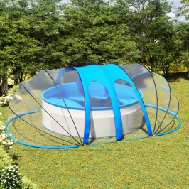 Cubierta capota de piscina 620x410x210 cm