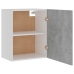 Armarios colgantes 2 uds madera contrachapada gris 50x31x60 cm