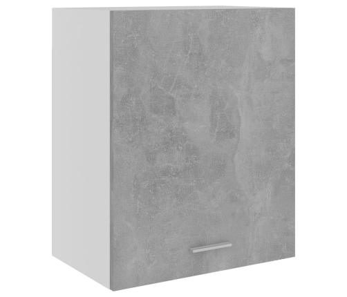 Armarios colgantes 2 uds madera contrachapada gris 50x31x60 cm