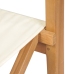 Sillas de director plegable 2 uds madera maciza de teca