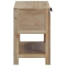 vidaXL Mesitas de noche con cajones madera acacia maciza 40x30x48 cm