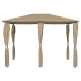 Cenador con cubiertas de postes taupé 3x4x2,6 m 160 g/m²