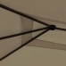Cenador con cubiertas de postes taupé 3x4x2,6 m 160 g/m²