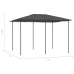 Cenador gris antracita 3x4x2,6 m 160 g/m²