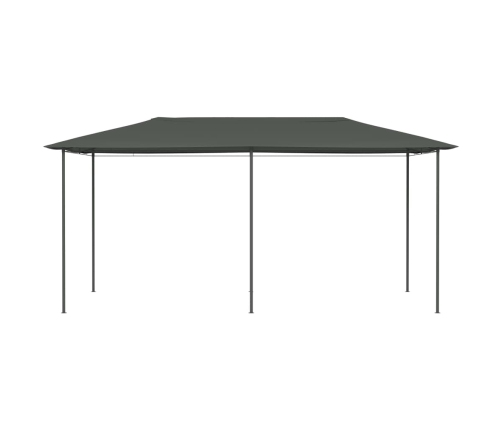 Cenador gris antracita 2,98x5,3x2,59 m 160 g/m²