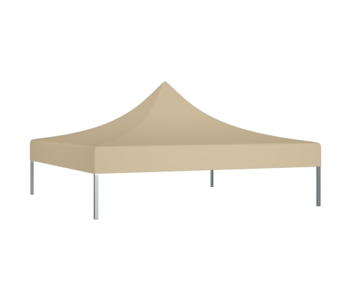 Techo de carpa para celebraciones beige 270 g/m²