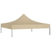 Techo de carpa para celebraciones beige 270 g/m²