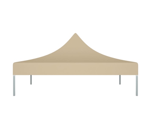 Techo de carpa para celebraciones beige 270 g/m²