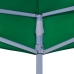 Techo de carpa para celebraciones verde 3x3 m 270 g/m²