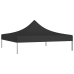 Techo de carpa para celebraciones negro 3x3 m 270 g/m²