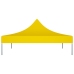 Techo de carpa para celebraciones amarillo 3x3 m 270 g/m²