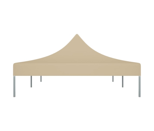 Techo de carpa para celebraciones beige 6x3 m 270 g/m²