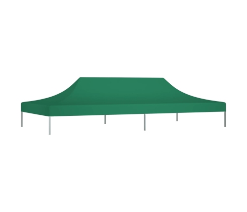 Techo de carpa para celebraciones verde 6x3 m 270 g/m²