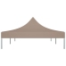 Techo de carpa para celebraciones gris taupe 6x3 m 270 g/m²