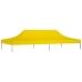 Techo de carpa para celebraciones amarillo 6x3 m 270 g/m²