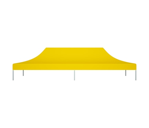 Techo de carpa para celebraciones amarillo 6x3 m 270 g/m²