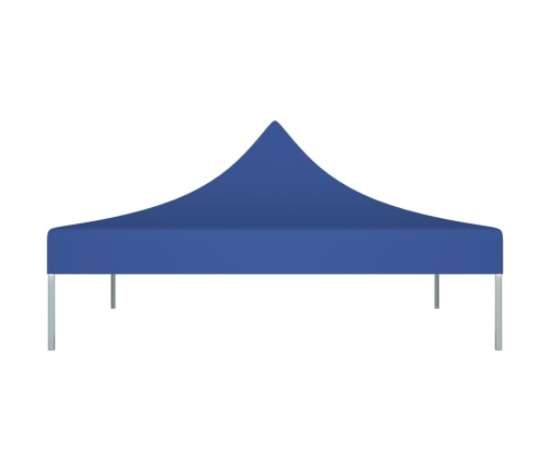 Techo de carpa para celebraciones azul 2x2 m 270 g/m²