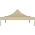 Techo de carpa para celebraciones beige 2x2 m 270 g/m²