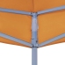 Techo de carpa para celebraciones naranja 2x2 m 270 g/m²