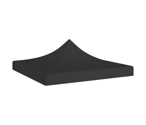 Techo de carpa para celebraciones negro 2x2 m 270 g/m²