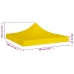 Techo de carpa para celebraciones amarillo 2x2 m 270 g/m²