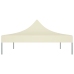 Techo de carpa para celebraciones color crema 4x3 m 270 g/m²