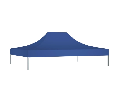 Techo de carpa para celebraciones azul 4x3 m 270 g/m²