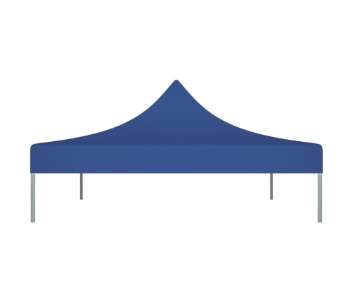 Techo de carpa para celebraciones azul 4x3 m 270 g/m²