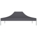 Techo de carpa para celebraciones gris antracita 4x3 m 270 g/m²