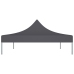 Techo de carpa para celebraciones gris antracita 4x3 m 270 g/m²