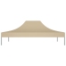 Techo de carpa para celebraciones beige 4x3 m 270 g/m²