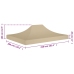 Techo de carpa para celebraciones beige 4x3 m 270 g/m²