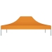 Techo de carpa para celebraciones naranja 4x3 m 270 g/m²