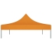 Techo de carpa para celebraciones naranja 4x3 m 270 g/m²