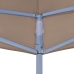 Techo de carpa para celebraciones gris taupe 4x3 m 270 g/m²