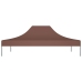 Techo de carpa para celebraciones marrón 4x3 m 270 g/m²