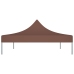 Techo de carpa para celebraciones marrón 4x3 m 270 g/m²