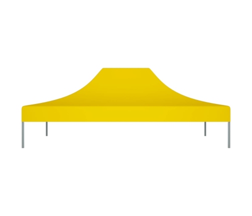 Techo de carpa para celebraciones amarillo 4x3 m 270 g/m²